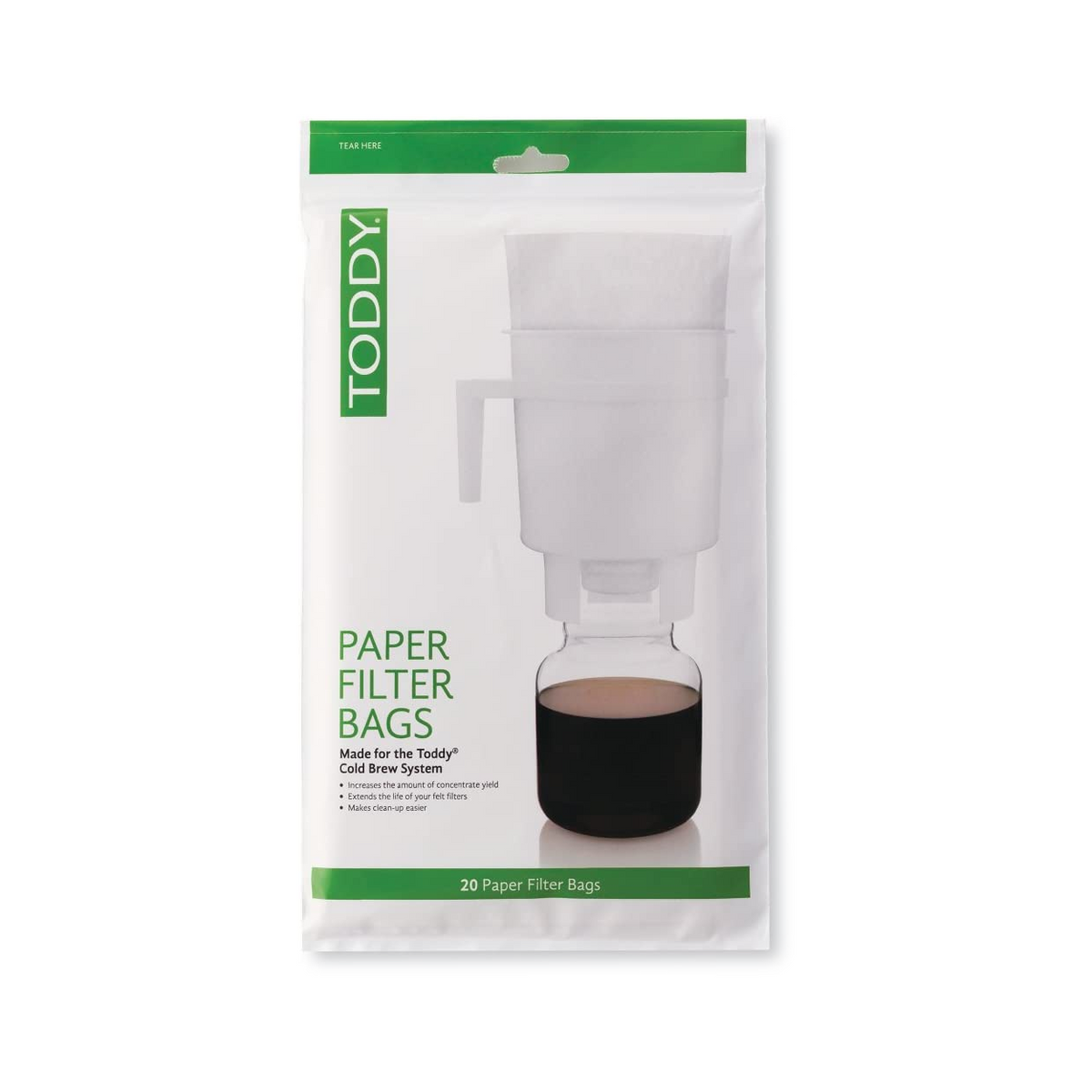 Toddy 2L Paper Filter Bags